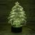 3D acrylic Lamp, with 7 Color Changes, Dimmable LED Night Lamp, Remote Control and Smart Touch Christmas Tree