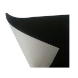 (340gsm-200*300-18*12) Glossy Laminated Frontlit Black Back PVC Flex Banner 125.9" (3.2m)