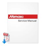 Инструкция по эксплуатации MIMAKI JV2-160 JV2-180 + каталог запчастей (англ.яз.)