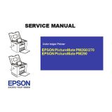 Инструкция по эксплуатации EPSON PictureMate PM260 270 290 (англ.яз.)