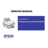 Инструкция по эксплуатации EPSON R280 285 290 (англ.яз.)