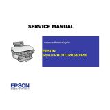 Инструкция по эксплуатации EPSON RX640 650 (англ.яз.)