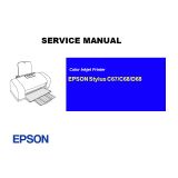 Инструкция по эксплуатации EPSON Stylus C67 68/D68 (англ.яз.)