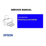 Инструкция по эксплуатации EPSON Stylus C87 88/D88 (англ.яз.)