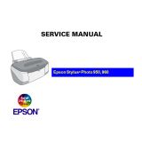 Инструкция по эксплуатации EPSON Stylus Photo 950 960 (англ.яз.)
