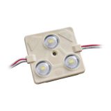 LED модуль SMD 5730 высокой мощности для световых коробов (3 LED; белый свет; 1,44Вт; 44x43мм)