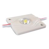 Влагозащищенный  LED модуль высокой мощности, белый цвет,1,44Вт (1- SMD 3030, 35.5 x 40mm)