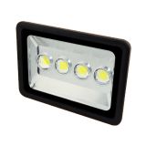 Черный ландшафтный LED прожектор с линзой (200Вт)