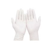 Одноразовые защитные латексные перчатки (50шт.; XL)