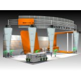 3D дизайн для графики выставочных стендов 3DMAX