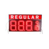 20" LED Gas Station Electronic Fuel Price Sign Red Color Motel Price Sign Regular
