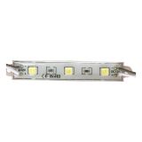 Водонепроницаемый LED модуль SMD5054  (3 LED; 0,72 Вт; Д75 x Ш12; 200 шт./уп.)