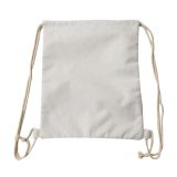  Linen Sublimation Swipe Drawstring Bag for Sublimation