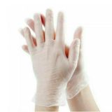 Disposable Vinyl Gloves Food Cleaning Clear Powder Free 4 mil Thick 1000Pcs/pack