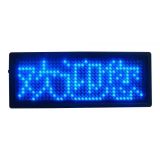 LED скроллерная панель (голубой цвет) (102х33х5мм)