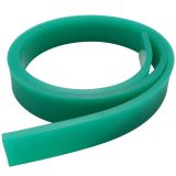 Ракельная резина из полиуретана (50мм x 9мм x 6FT (72") / катушка;  70 дюрометров; зеленый цвет)