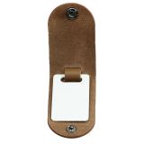 50pcs Personalized Leather Keychain Photo Key Ring Leather Keyring
