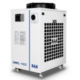 Промышленный водный чиллер S&A CW-FL-1000AN для охлаждения 1000 Вт волоконного лазера (1.84HP; переменное напряжение 1P 220В; 50Гц)