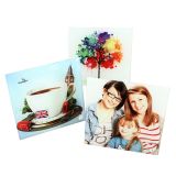 Прямоугольная пустая стеклянная фоторамка для сублимации (20x20 см)