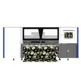 Высокоскоростной промышленный цифровой текстильной принтер на 8 печатных головах Kyocera