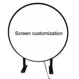 50cm Diameter Double-sided Circular Light Box Picture Customization, Sticker (Picture Only)