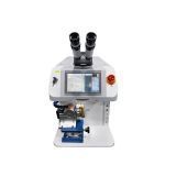 Portable 60W Jewelry Laser Welding Machine Laser Welders Jewelries with Rotary Axis 80J