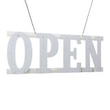 OPEN Business Sign Pixel Lamp Integrative Ultra Bright LED Store Shop Advertising Lamp Size 1015*355mm