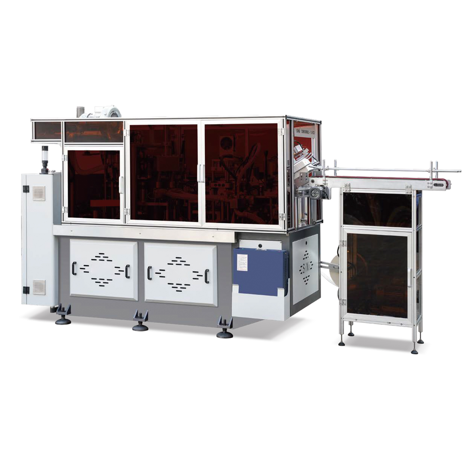 High Speed Paper Cup Machine Double Curling 6-16oz 150pcs/min
