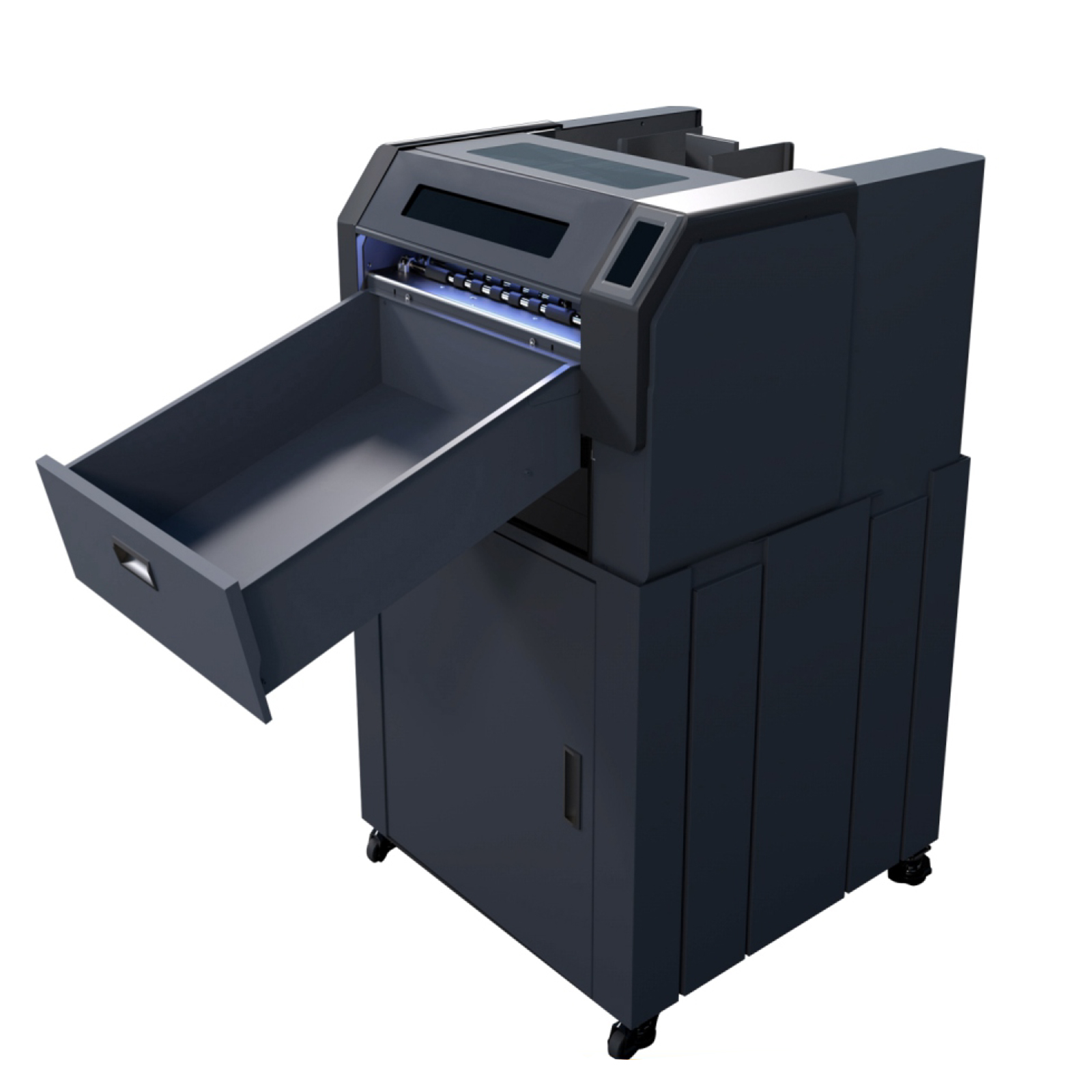 A3 Automatic Vacuum Absorption Die Cutter with Camera Contour Cutting Machine & Wheel Creasing Tool
