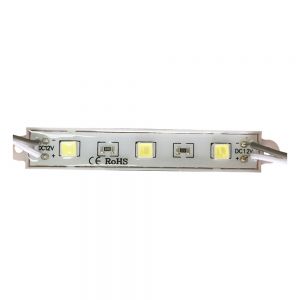 Водонепроницаемый LED модуль SMD5054  (3 LED; 0,72 Вт; Д75 x Ш12; 200 шт./уп.)