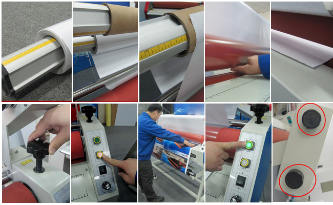 roll laminator usage