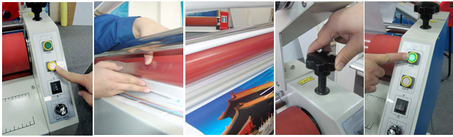 roll laminator usage