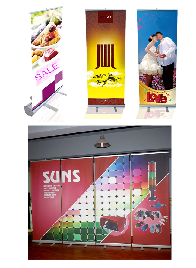 Roll-Up Banner application