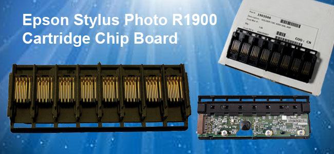 Epson Stylus Photo R1900 Cartridge Chip Board