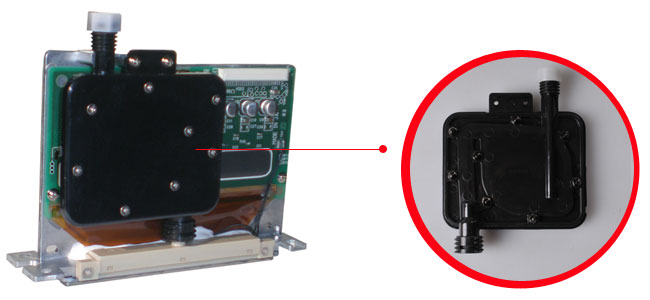 Seiko SPT510 Printhead Damper uasge 