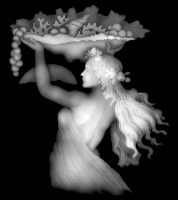 Image relief machining