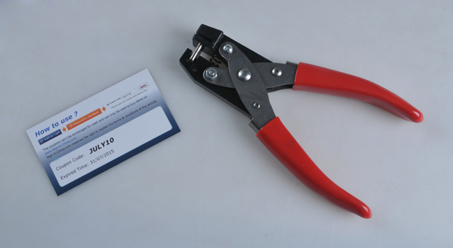 PVC Card and ID Card Flat Slot Hole Punch