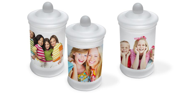 Sublimation Blank Ceramic Seal Pot Cookie Jar