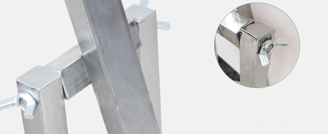 Adjustable Poster Splint Sign Stand