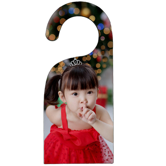 Blank Sublimation Coated MDF Door Handle Signs