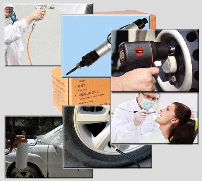 Air Compressor Air Pump Inflatable Oil-Free