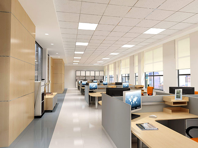LED Suspended Ceiling Panel Light Daylight