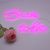 CALCA LED Neon Sign Bride to be ,Integrative Sign Length 6.53X15.63+5.39X11.97 inches (Pink)