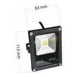 Четырехугольный ландшафтный LED прожектор 10Вт