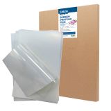 CALCA 100 Sheets/pack Waterproof Inkjet Milky Transparency Film A4(8.3in x 11.7in) for Screen Printing