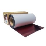 CALCA 12.6in x 32.8ft/32cm x 10m DTF Cherry Red Metallic Film Roll, Cold Peel