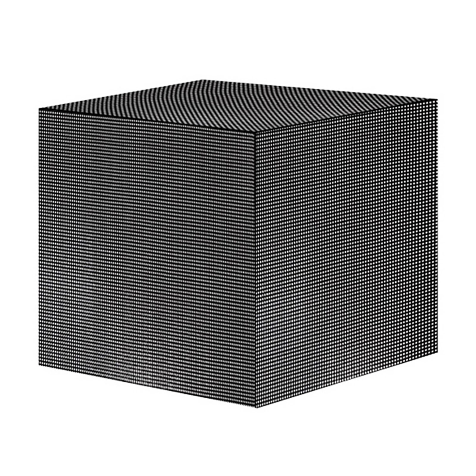 Outdoor P3.91 Spacing Five Sided Hanging LED Store Magic Cube Screen Pixel 192*192*5 faces 750*750*750mm