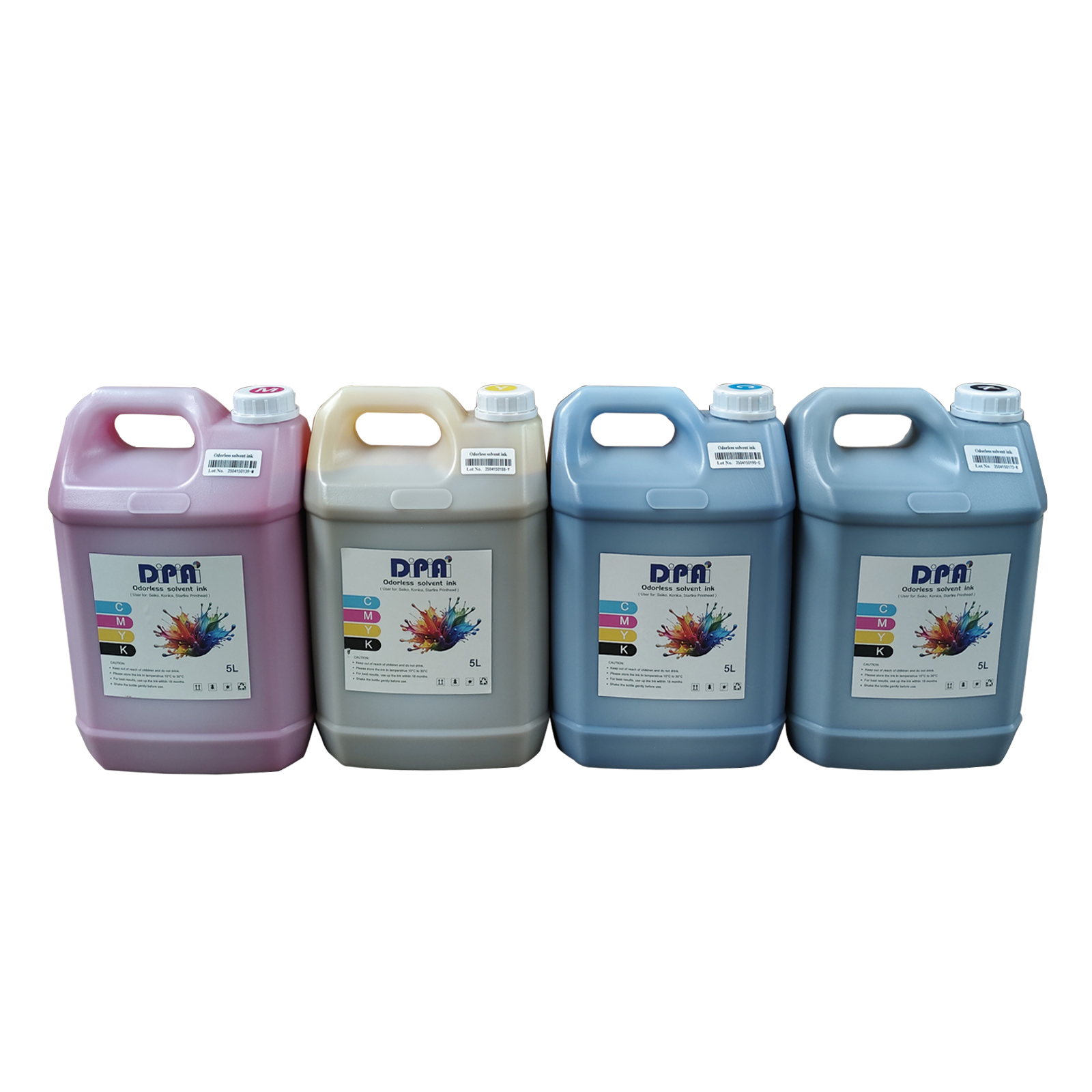 King 512 14-42PL Printhead low Odor Solvent Ink,5L