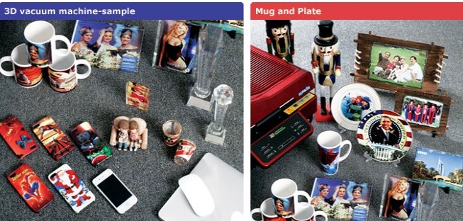 3D vacuum heat transfer machine application
