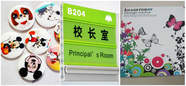 A3 LED UV Flatbed Printer application